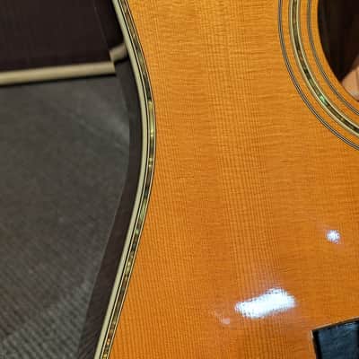 B.C. Rich BR-60 Dreadnought Acoustic Guitar w/Case (1970's-1980's) image 8