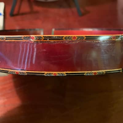 Stromberg Marimba Brazilian Rosewood Five Resonator Banjo Conversion w/ Original Tenor Neck Circa 1925 image 17