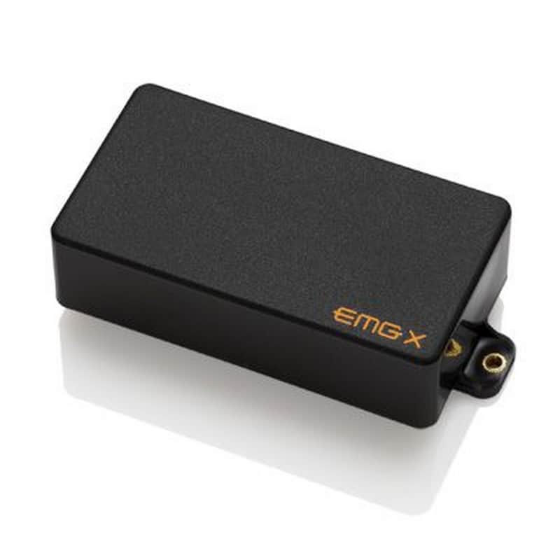 EMG 89X Guitar Humbucking Pickup, Black, Short Shaft image 1