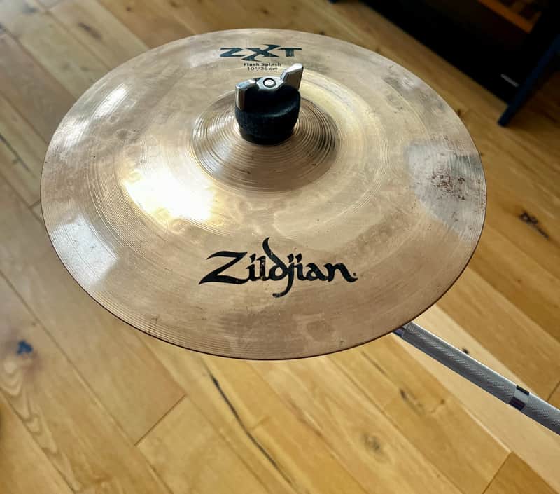 Zildjian 10" ZXT Flash Splash Cymbal with arm & clamp image 1