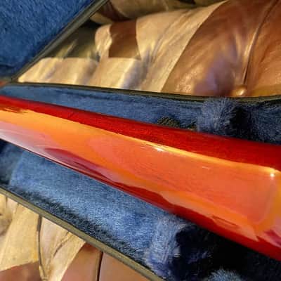Very Rare Orville by Gibson Japanese Left-Handed Amberburst Les Paul Standard 1992 with HSC image 15