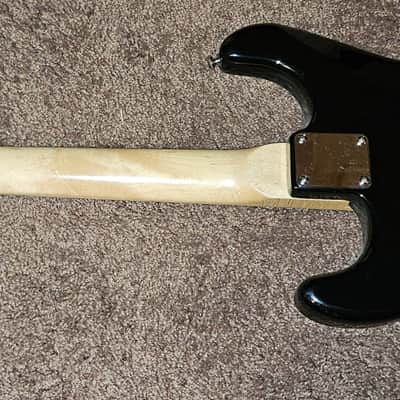 Unbranded Nylon Strings Stratocaster 2020 - Black image 10
