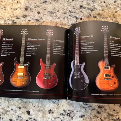 PRS Catalog 2007 Custom Standard 22 24 CE Santana Swamp Ash Special Satin 12 String SC 250 245 Singlecut Soapbar McCarty Hollowbody Spruce I II Dave Navarro Chris Henderson Johnny Hilland Modern Eagle image 17