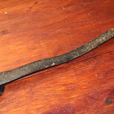 Grover Ancient Black Leather Strap 1950's/60's ??? image 4