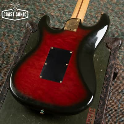1988 Fender Stratocaster STR-75 Floyd Rose Made in Japan image 10