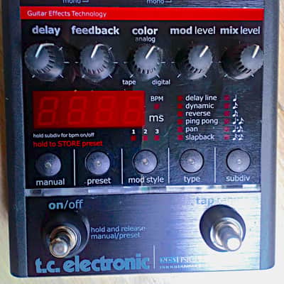 TC Electronic ND-1 Nova Delay 2004 - Present - Black image 2