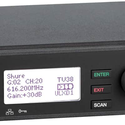 Shure ULXD4 Digital Wireless Microphone Receiver, J50A Band image 1
