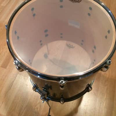 16" X 16" Pearl Masters Custom MCX Floor Tom in Bronze Glass #406 Wrap Finish image 3