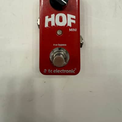 TC Electronic Hall Of Fame Mini Reverb Compact True Bypass Guitar Effect Pedal image 1