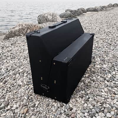 12U Eurorack Case Powered, 126 hp (or 84 or 104 hp) patched resealable, modular synthesizer synth image 3