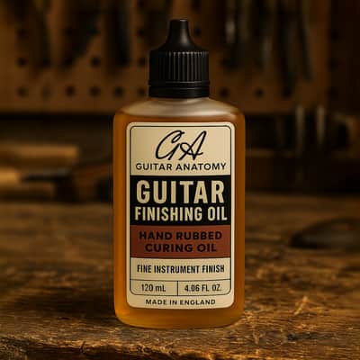 Guitar Anatomy Finishing Oil – High Build Fast-Drying Oil for Guitar Necks and Bodies