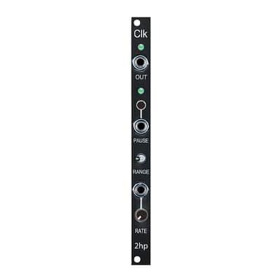 2hp CLK Eurorack Clock Module (Black) image 2