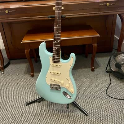 2005 Fender Custom Classic Stratocaster Daphne Blue image 2