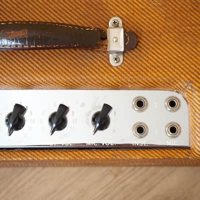 1959 Fender Deluxe Tweed Vintage Amp 5E3 Circuit Collector-Grade, Jensen P12R image 7