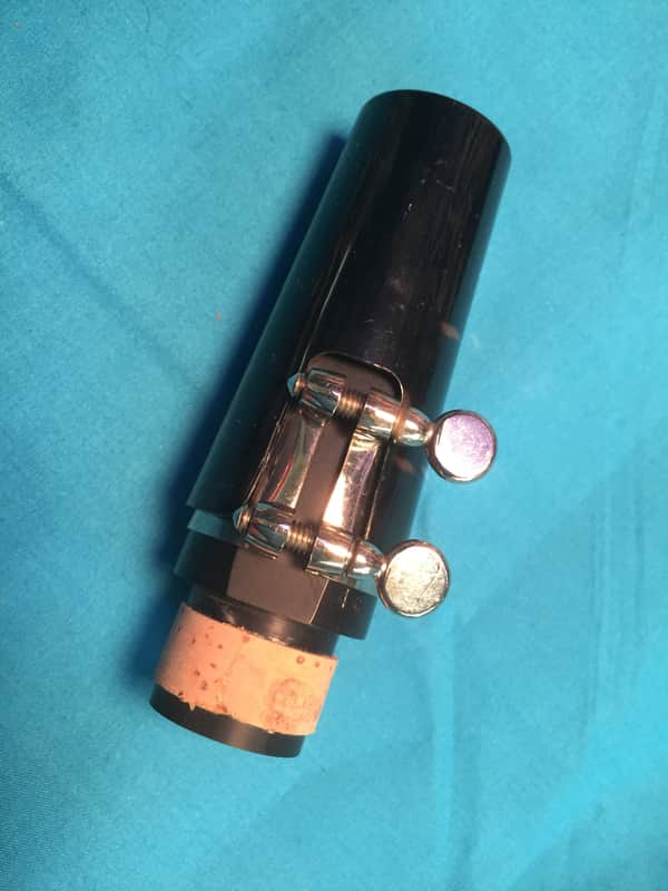 FAXX Hard Rubber Bb Clarinet Mouthpiece-FX45-Brand New with Ligature and Cap! image 1