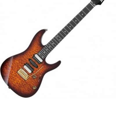 Ibanez AZ47P1QM-BIB Black Ice Burst image 1