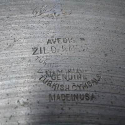 Zildjian Avedis 17" 2nd stamps - Hi Hats or Crash-Ride cymbals - 1930's or 1940's - 1040/1270 g - Brilliant - born together pair image 14
