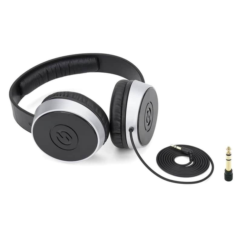 Samson SR550 Closed Black Over Ear Studio Headphones image 1