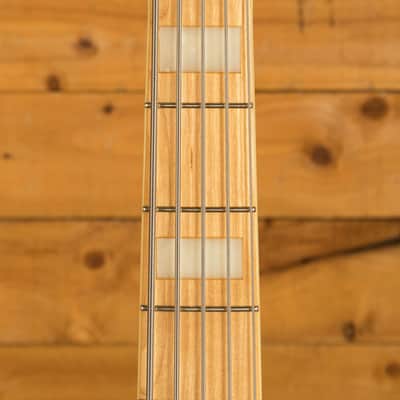Squier Classic Vibe Active 70s Jazz Bass V - Maple - Ocean Turquoise - 5-String image 6
