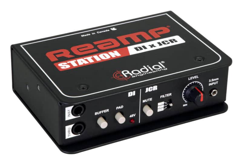 Radial Reamp Station  Combination Active Direct Box and Reamp JCR image 1