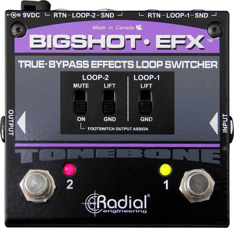 Radial Engineering Big Shot Effects Loop Switcher Pedal image 1