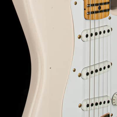 Fender Custom Shop Limited Edition 1954 Hardtail Stratocaster Journeyman Relic - Super Faded Aged Shell Pink #0339 image 10