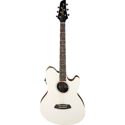 Ibanez TCY10EIVH - Talman Body Acoustic Guitar with Preamp and Tuner - Ivory image 1