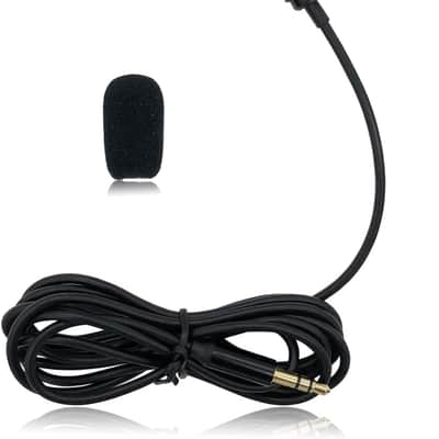 Lavalier Mic for Lav Lapel Microphone (Omnidirectional, Wearable Clip on, 3.5mm TRS Jack image 1