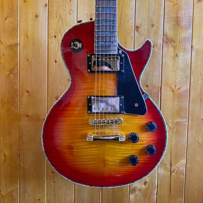 Wolf 2020 WLP 750T Electric Guitar - Cherry Burst w/Hard Case *Rosewood Fingerboard! image 1
