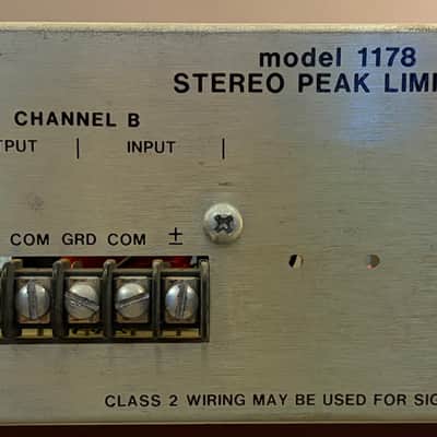 Urei 1178 Stereo Peak Limiter image 5