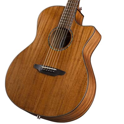Luna High Tide KOA Grand Concert Cutaway Acoustic-Electric, HT KOA GCE, New, Free Shipping image 8