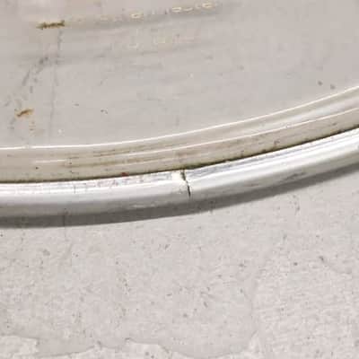 Ludwig 24" Clear Silver Dot Bass Drum Head image 4