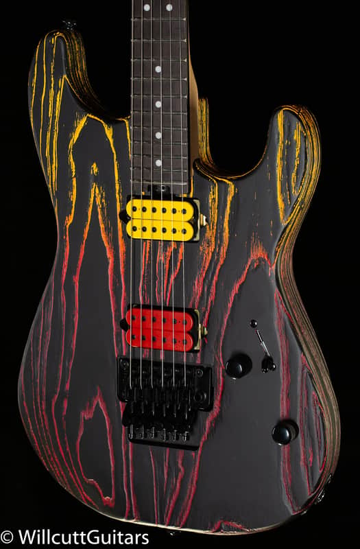 Charvel Pro-Mod San Dimas Style 1 HH FR E Ash Ebony Fingerboard Sunburn (337) image 1