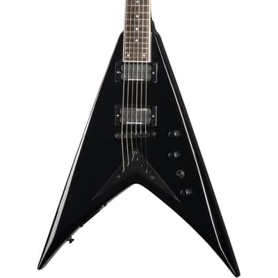 Kramer Dave Mustaine Vanguard Electric Guitar w/ Case - Ebony image 1