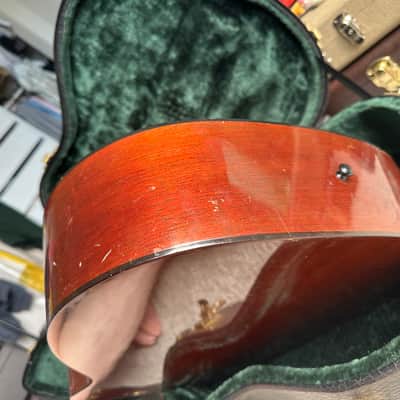 Yamaha FG-180 Jumbo Dreadnought - Nippon Gakki Red Label Japan - Freshly Serviced - Neck Reset / Nut / Saddle - Relic image 13