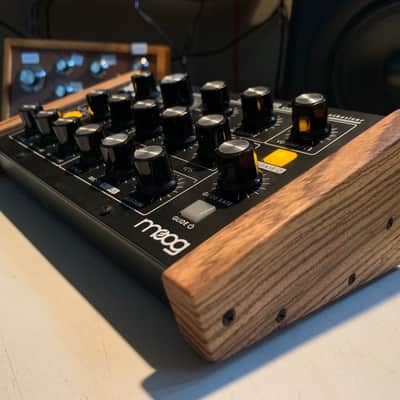 Custom Zebra Wood Moog Minitaur or Sirin Wood Panels