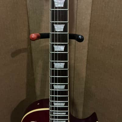 Vintage Single Cut Electric Guitar - Cherry Sunburst image 3
