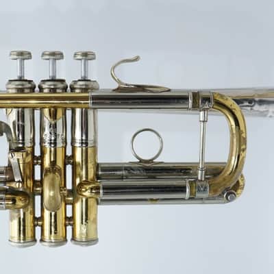 Bach Early Elkhart Corporation 229/239 C Trumpet 1966 image 9