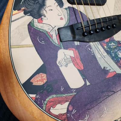 2025 Fender American Acoustasonic Telecaster Kuniyoshi Collection Geisha - FENDER EXPERIENCE 2025 Tokyo Flagship Exclusive Limited Edition image 5