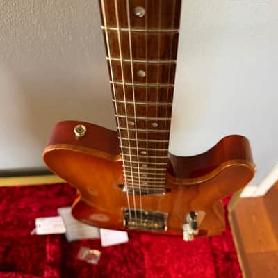 Fender American Select Carved Top Koa Telecaster 2012 - Sienna Edge Burst image 9
