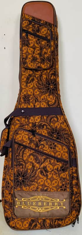 Blueberry Authentic Batik Gig Bag - Extra Sturdy Padding for Comfort and Protection image 1
