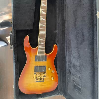 Jackson Archtop Soloist LTD 1991 Cherry Red Sunburst image 4