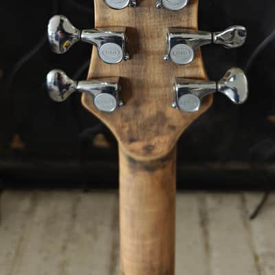 Meloduende Aluminum Electric Guitar Coda Custom 2014 - Weathered Aluminum image 9