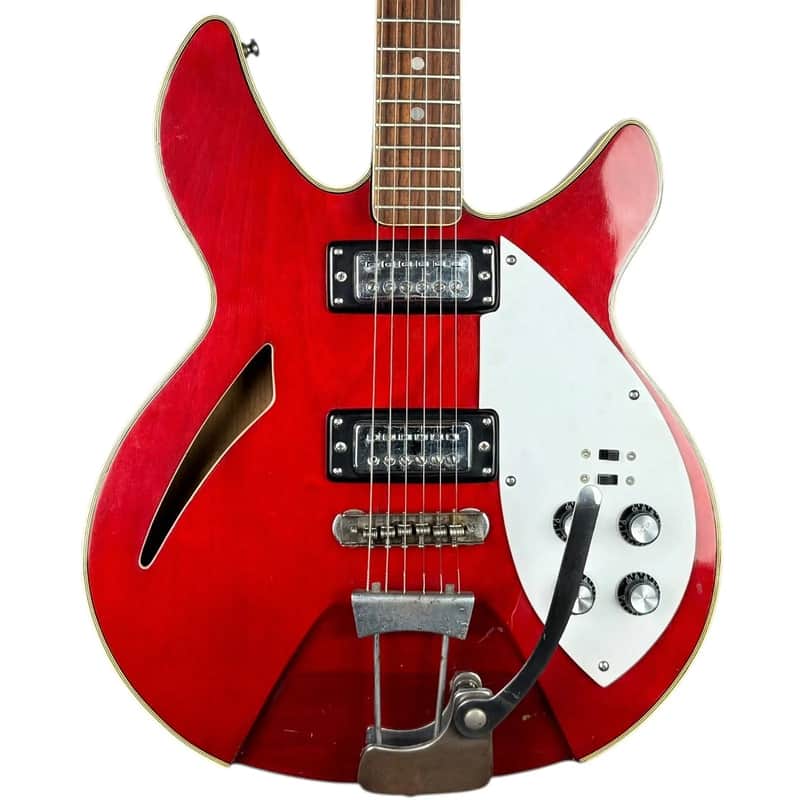 希少 GRECO ER-180 SEMI-ACOUSTIC JAPAN 1968 Greco ER-180 1968-1971 - Red - Vintage Japan | Reverb