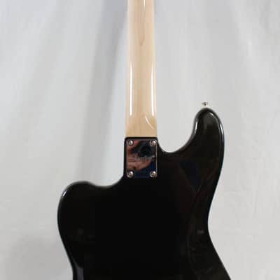 Squier Paranormal Rascal Bass HH Short Scale Electric Bass in Metallic Black image 18