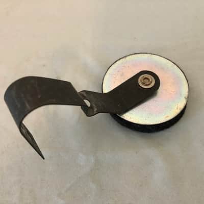 Vintage 60s 70s Ludwig Snare Drum Round Muffler Tone Control Mute, No Knob, 1 of 2 image 4