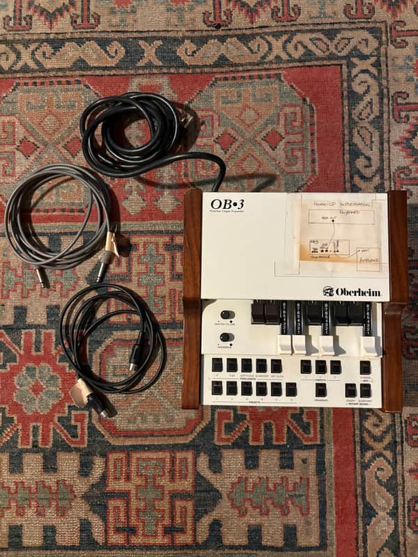 Oberheim OB-3 Drawbar Organ Expander Module image 1