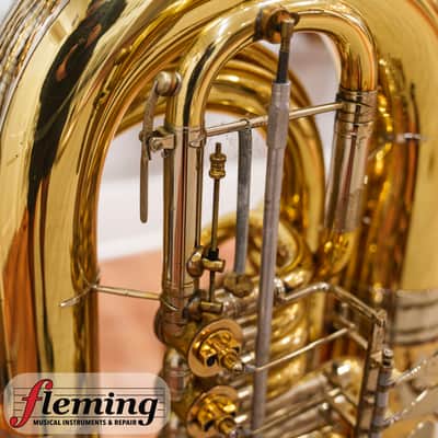 Alexander Model 163 Professional CC Tuba - Rotor Valves, Lacquer image 17