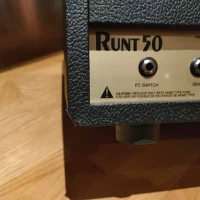 Friedman Runt 50 2-Channel 50-Watt Guitar Amp Head 2016 - Present - Black image 3