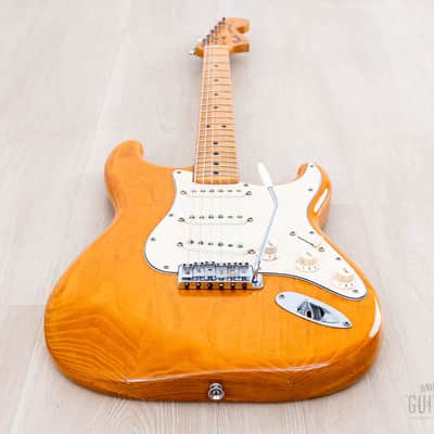 1974 Fender Stratocaster Vintage Electric Guitar Natural w/ Case image 11